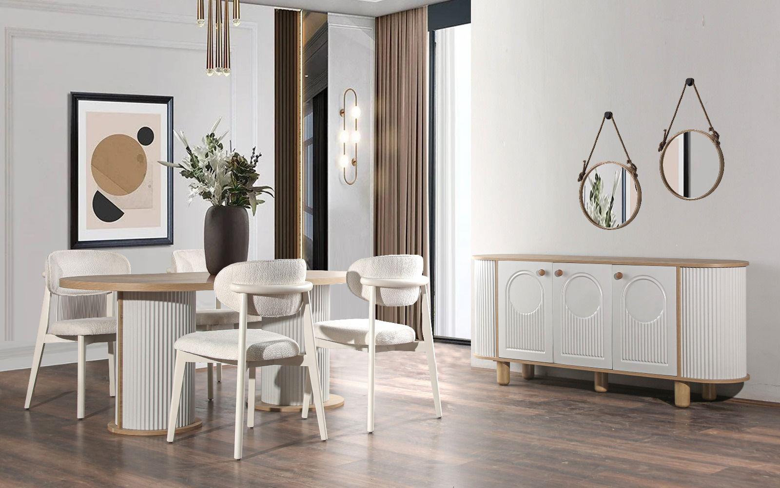 Dekorbizden Petra Yemek Odası Takımları 