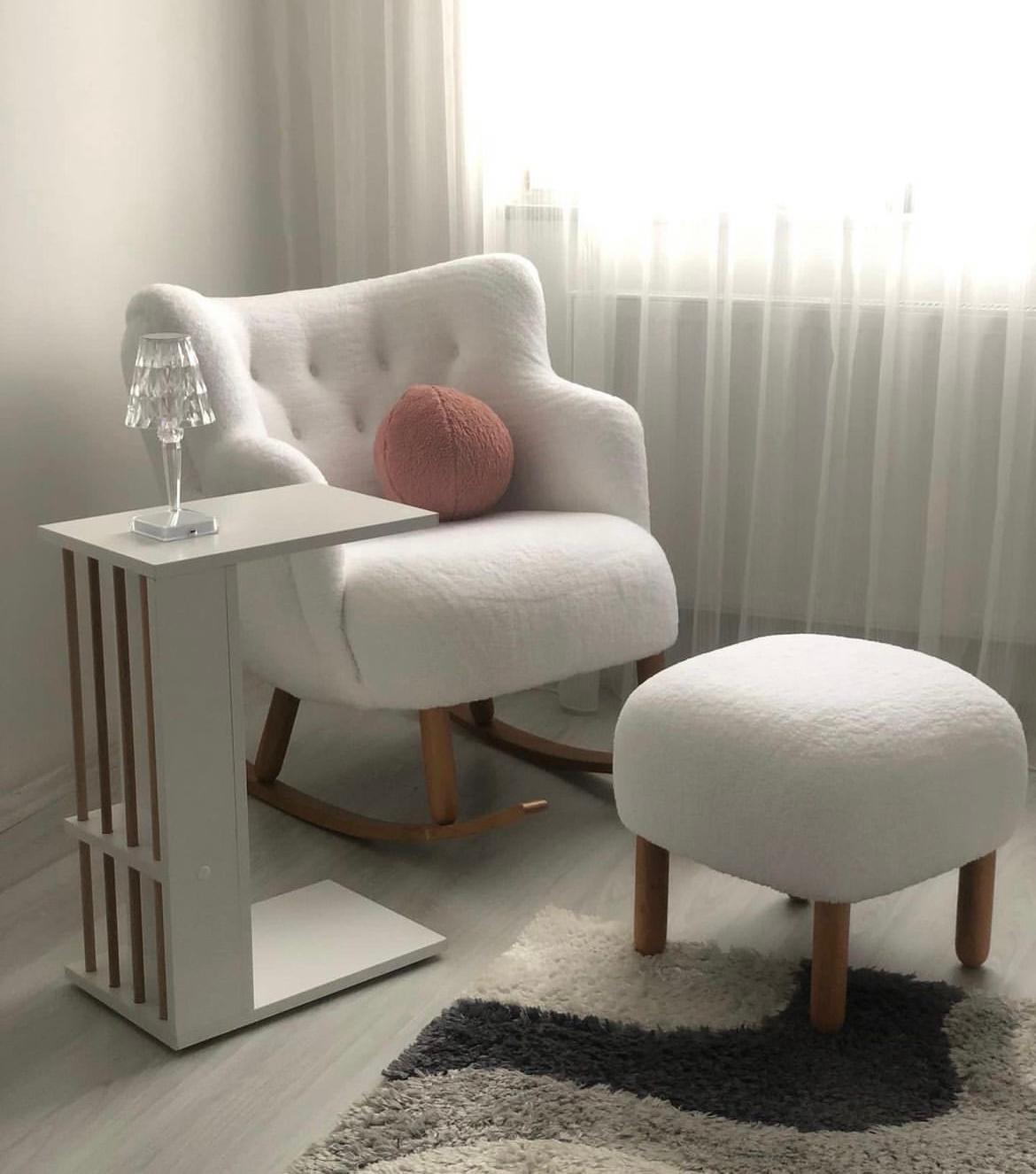 Dekorbizden Pofi Sallanan Berjer 