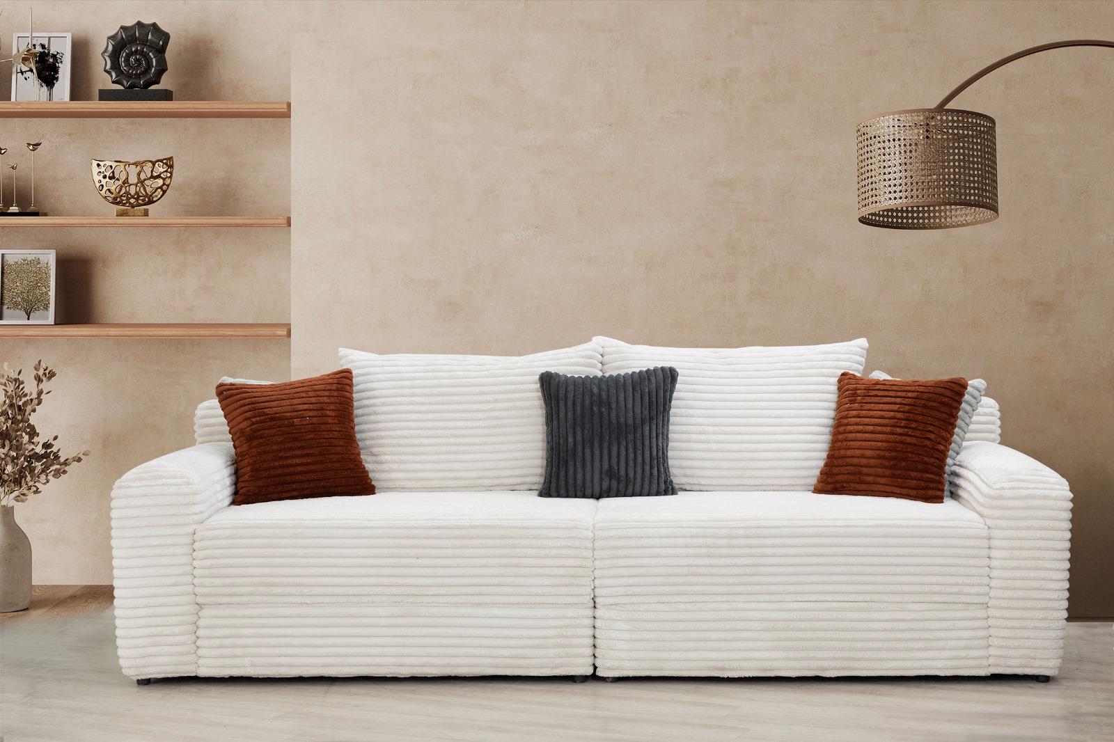 Dekorbizden Polo Üçlü Koltuk