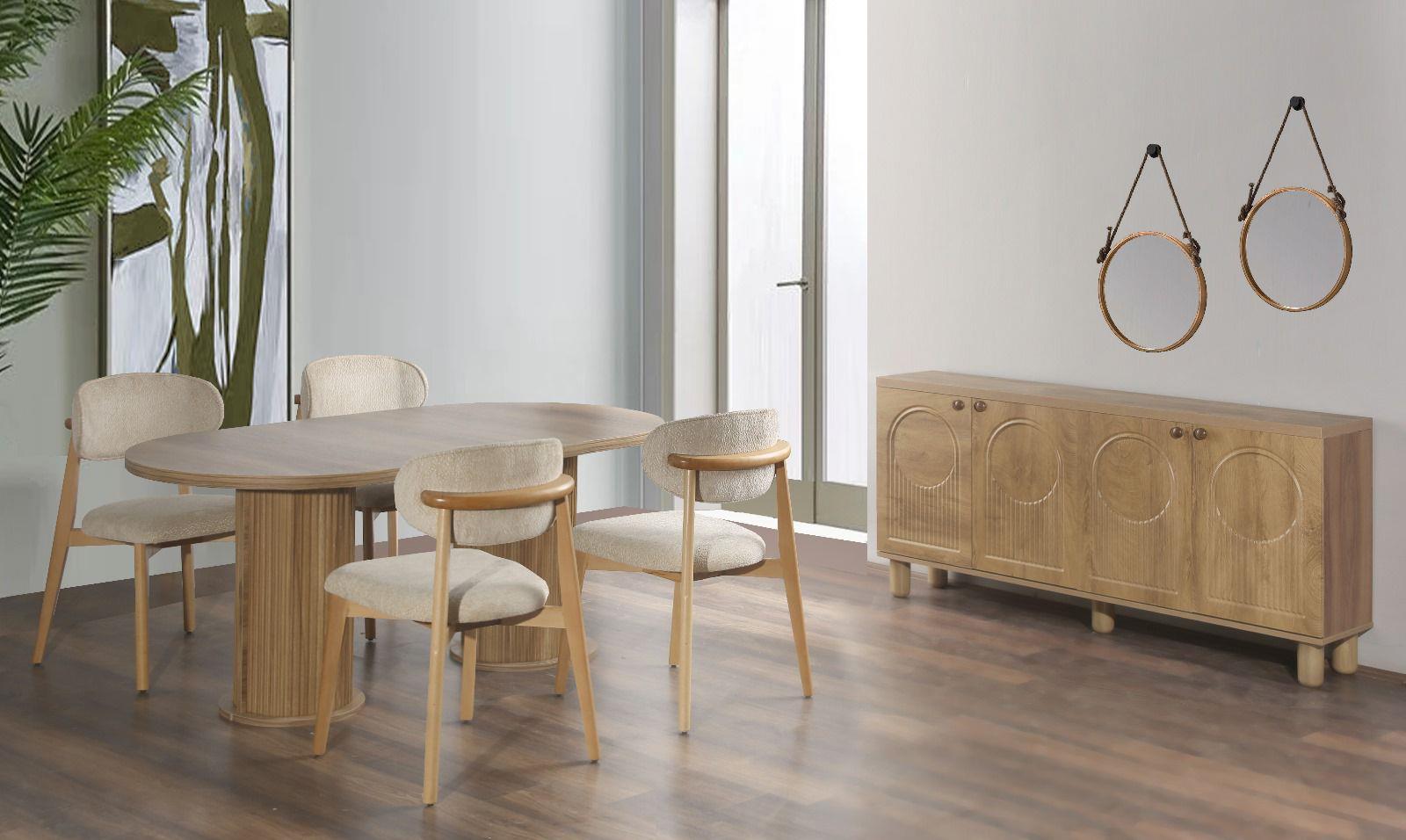 Dekorbizden Roma Yemek Odası Takımı