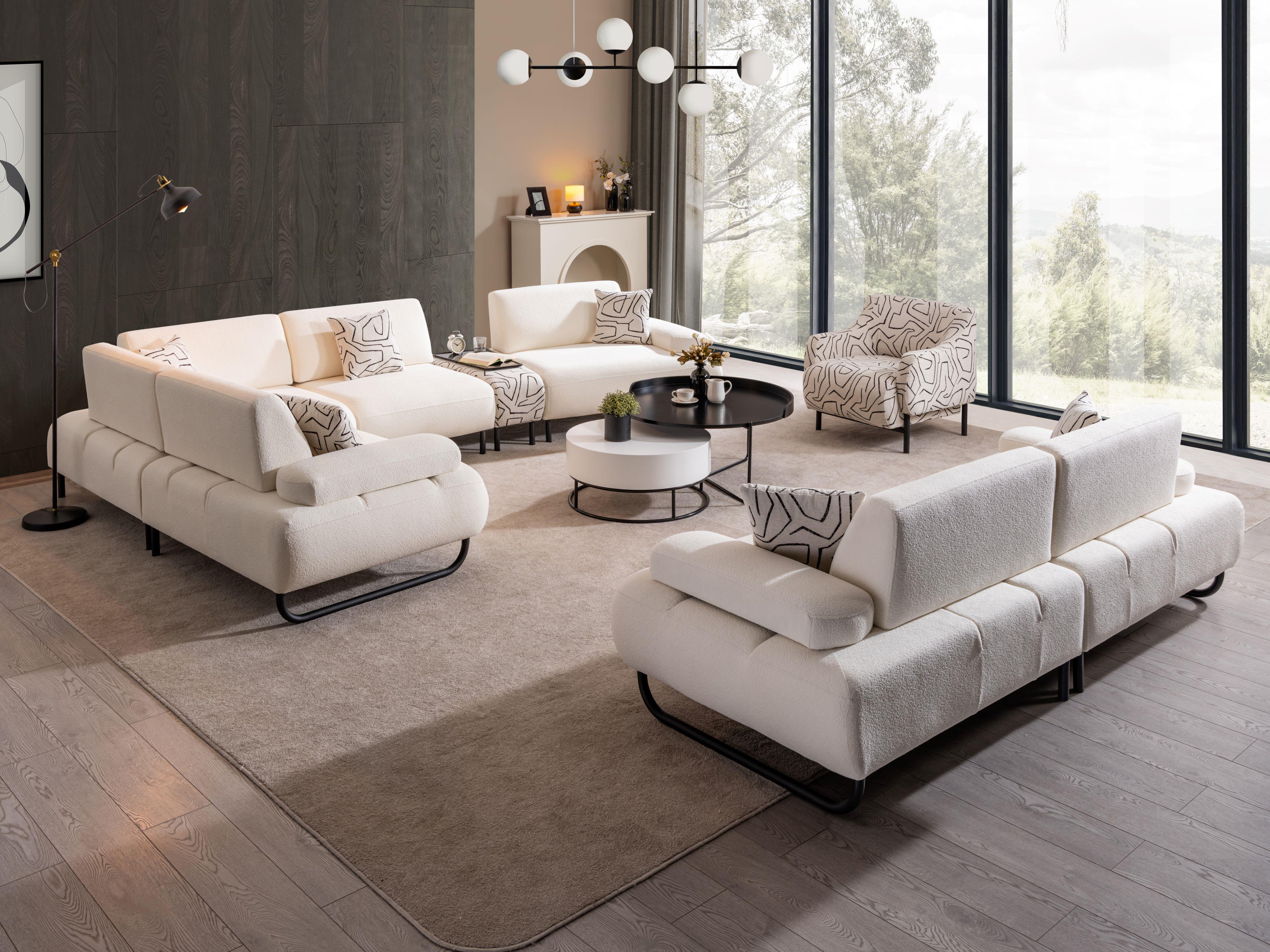 Dekorbizden Simay Köşeli Koltuk Takımı