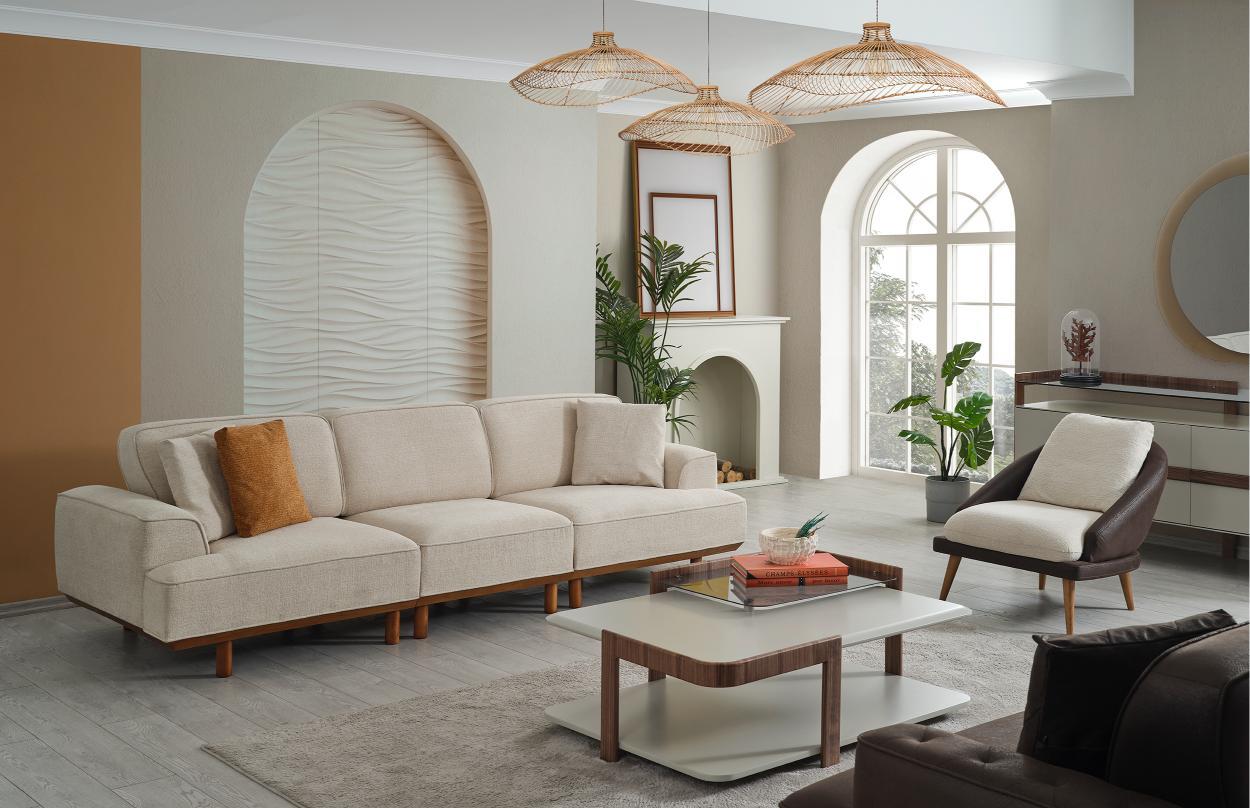 Dekorbizden Soho Dörtlü Koltuk