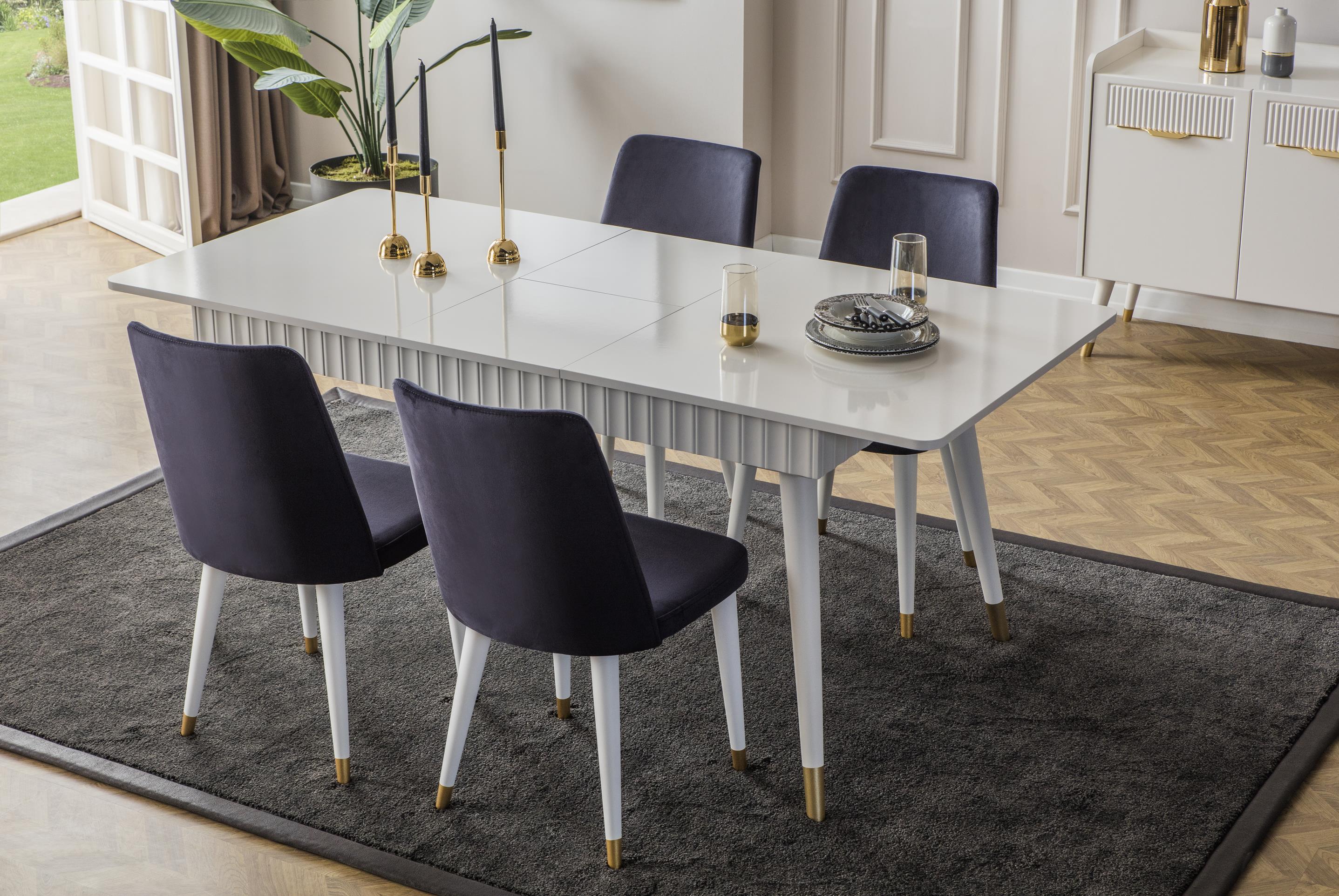 Dekorbizden Tesla Yemek Odası Masa (Aytaşı)