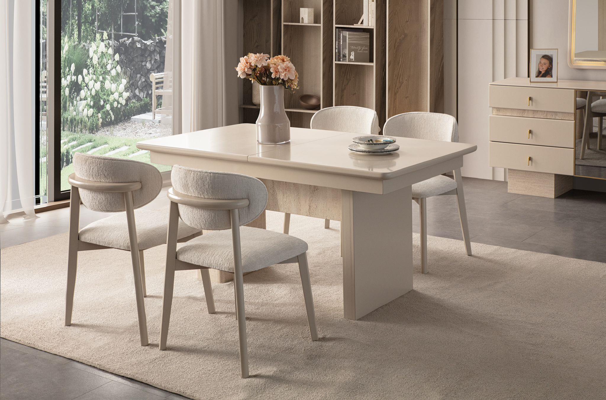 Dekorbizden Tetra Yemek Odası Masası