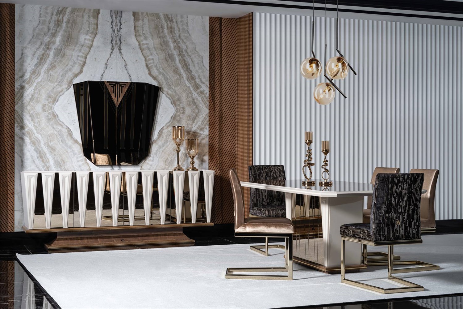 Dekorbizden Tokyo Yemek Odası Takımı