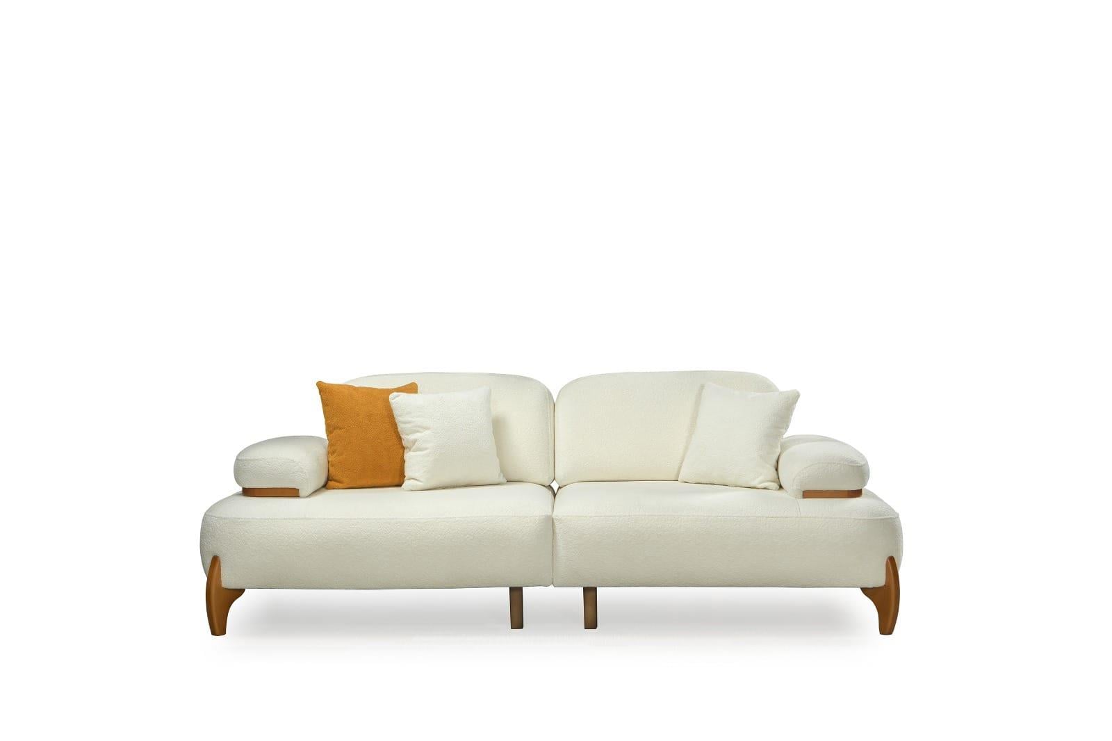 Dekorbizden Venedik Üçlü Koltuk