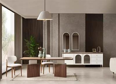 Dekorbizden Yıldız Yemek Odası Masa (Aytaşı)