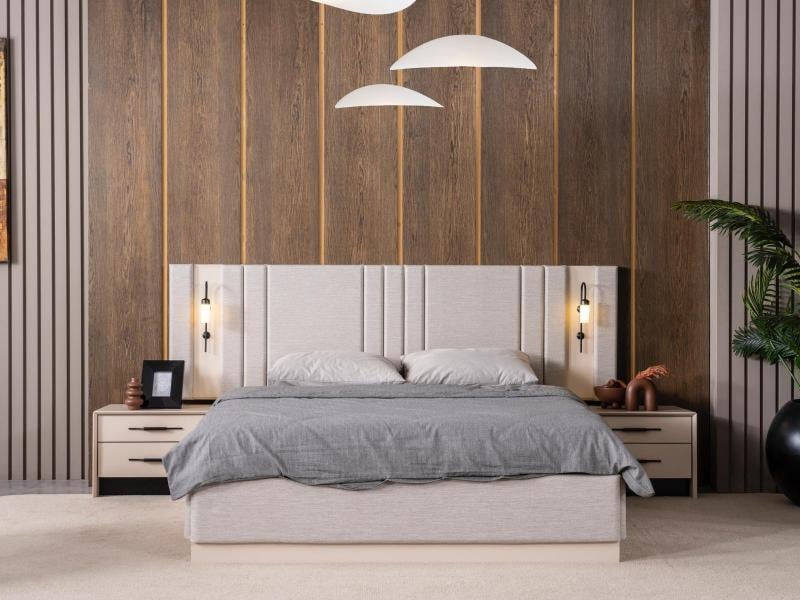 Dekorbizden Zümrüt Yatak Odası Karyola