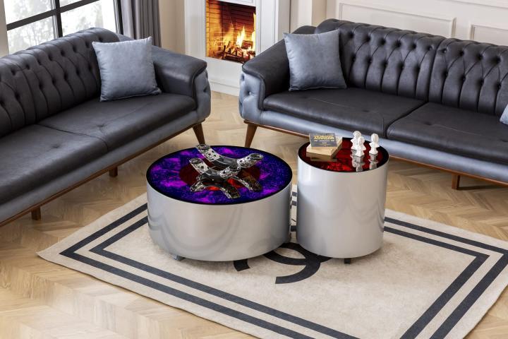 Galaxy Krom Orta Sehpa Seti