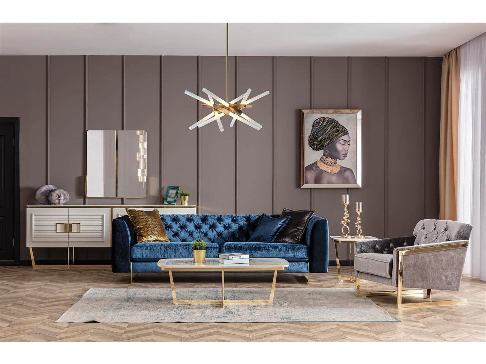 Gloria Dörtlü Koltuk 6080