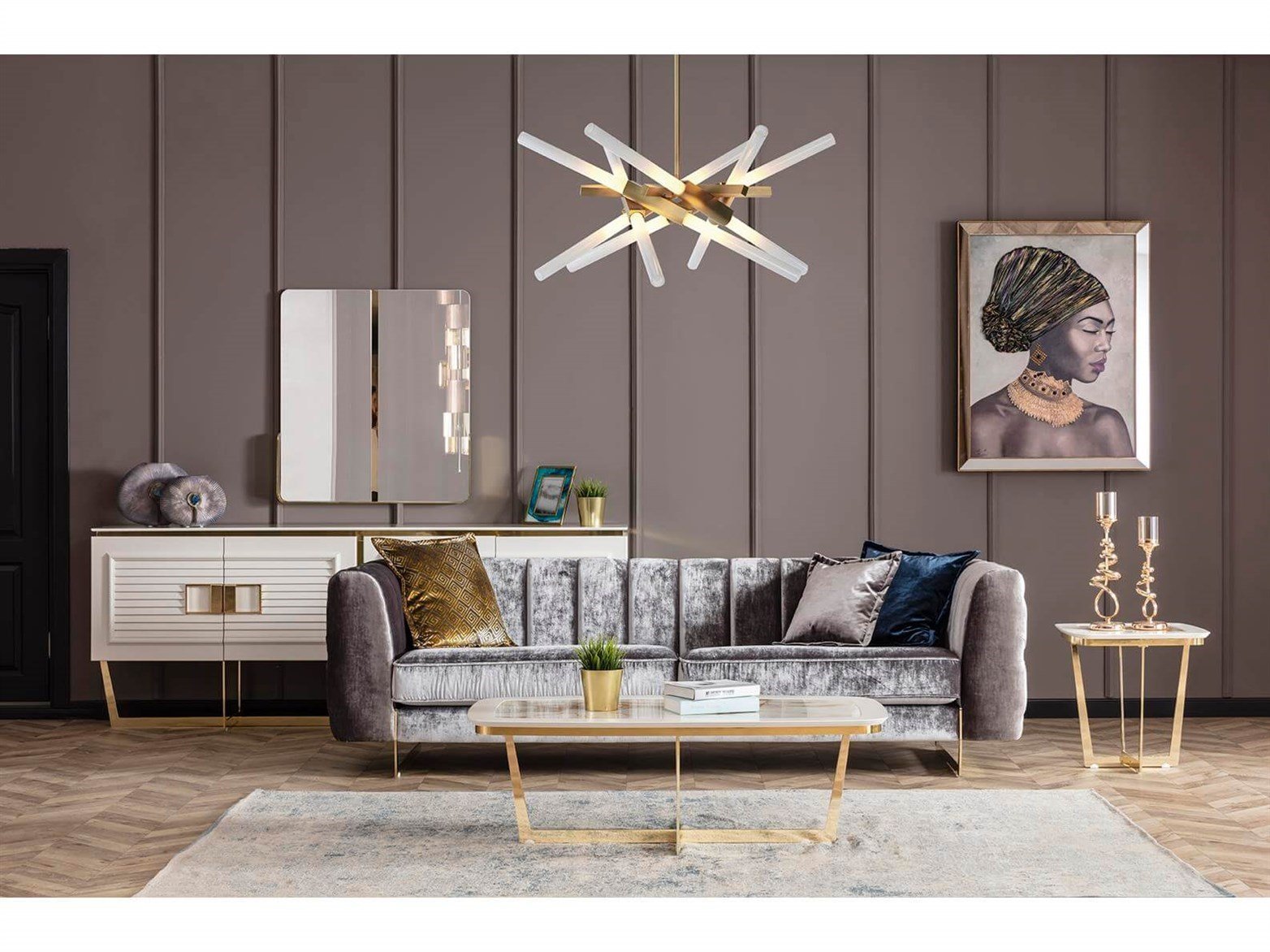 Gloria Üçlü Koltuk 6080