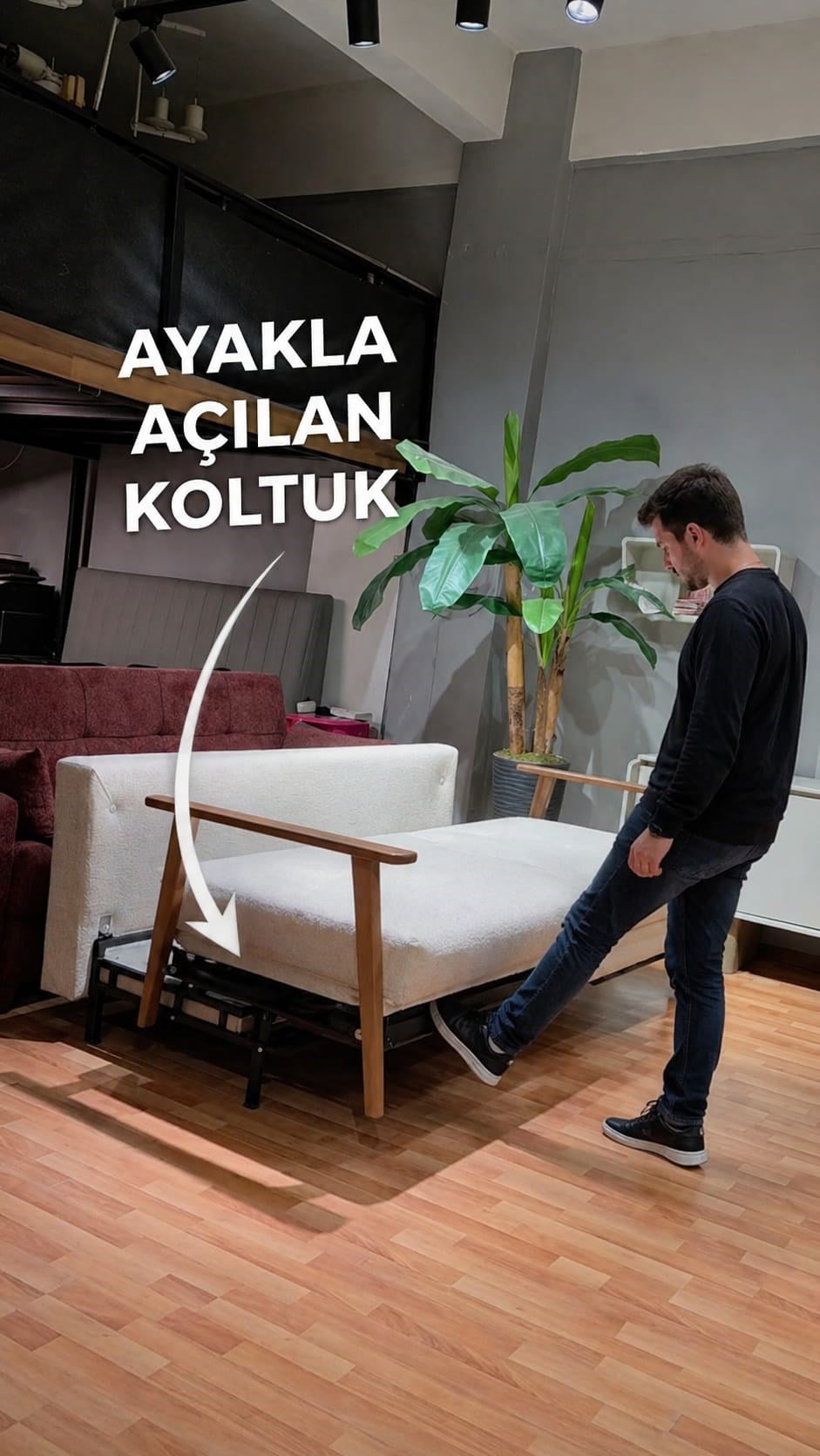İskandinav Efes Üçlü Koltuk Yataklı