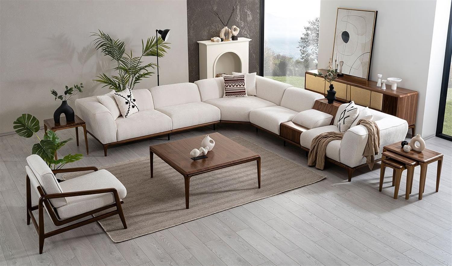 Lotus Köşe Koltuk Takımı 