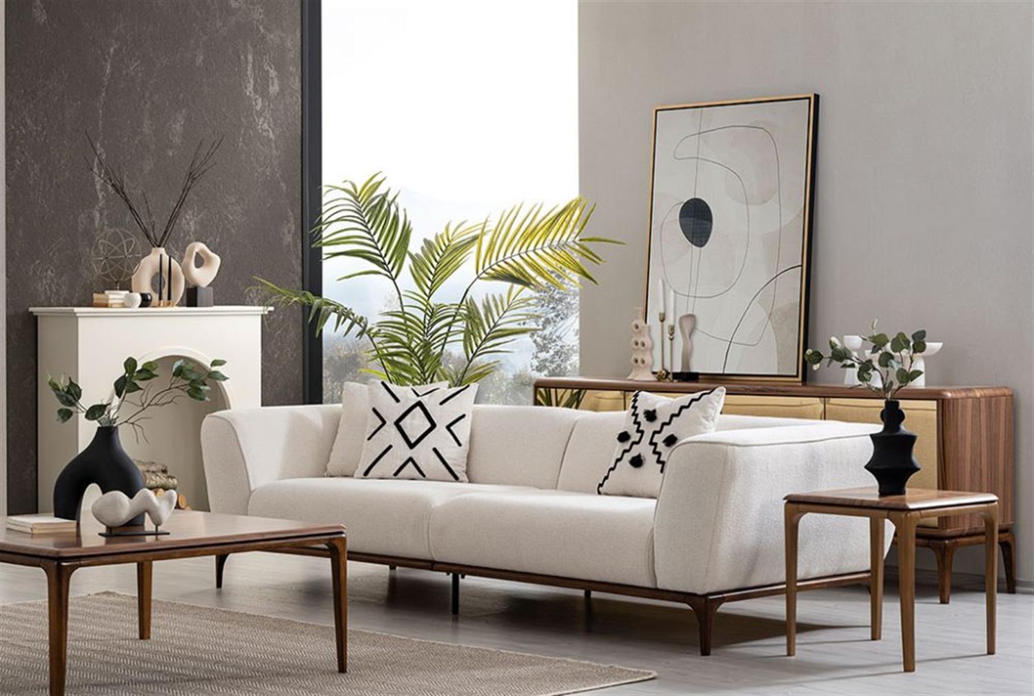 Lotus Plus Üçlü Koltuk