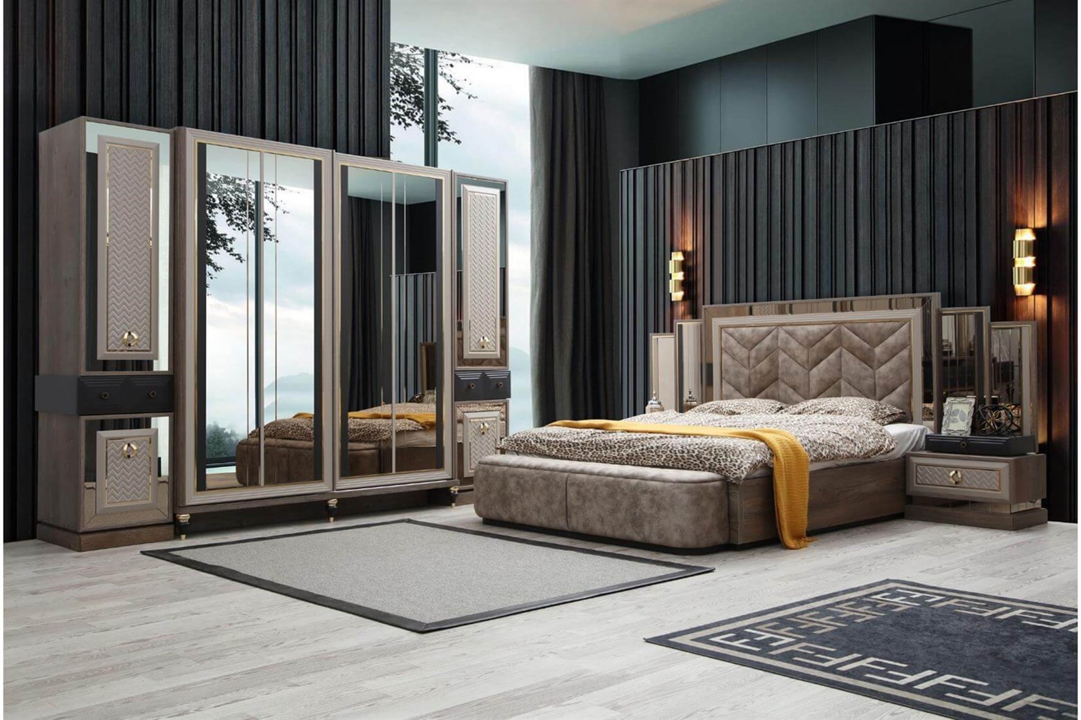 Lugano Yatak Odası Takımı