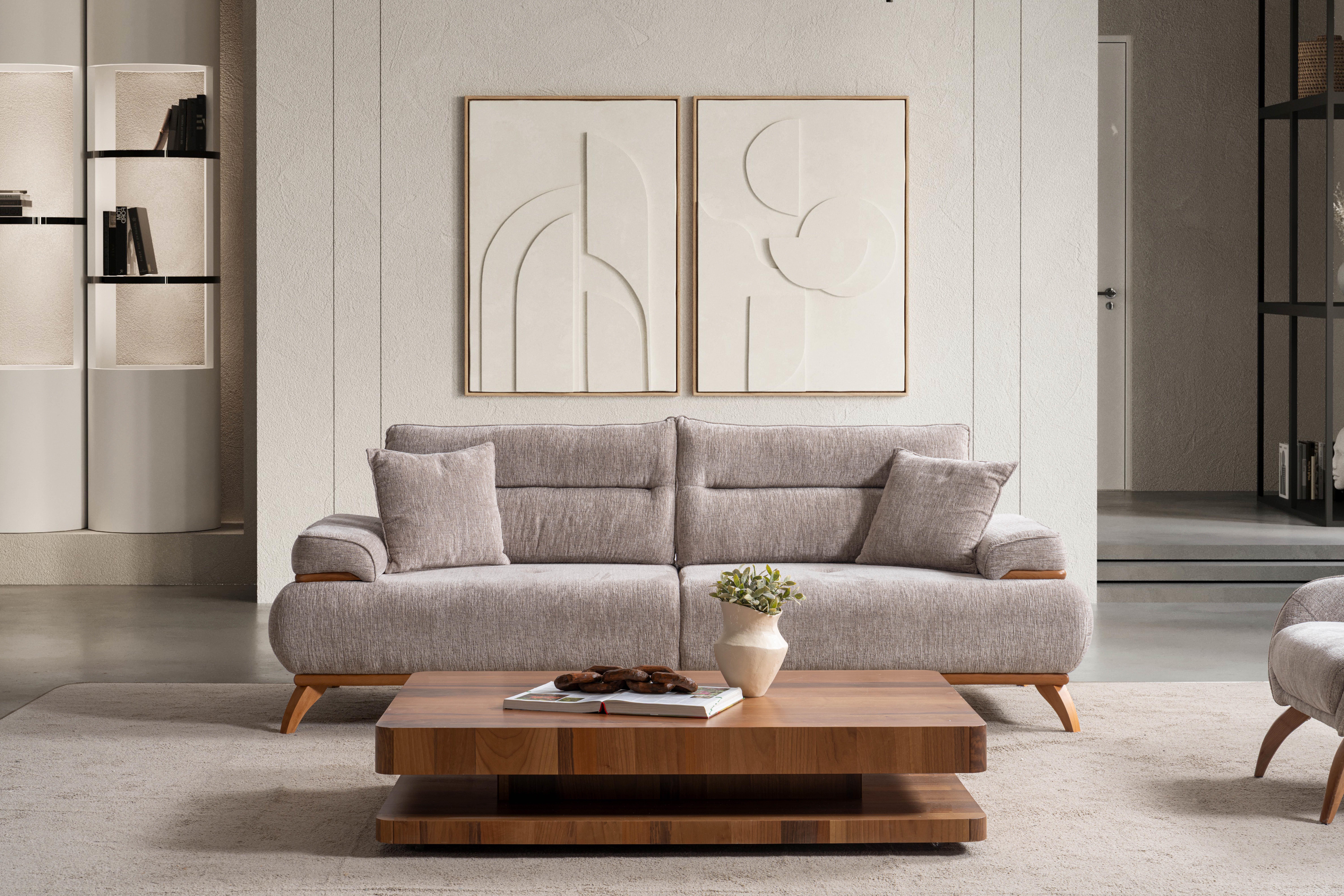 Malta Üçlü Koltuk 