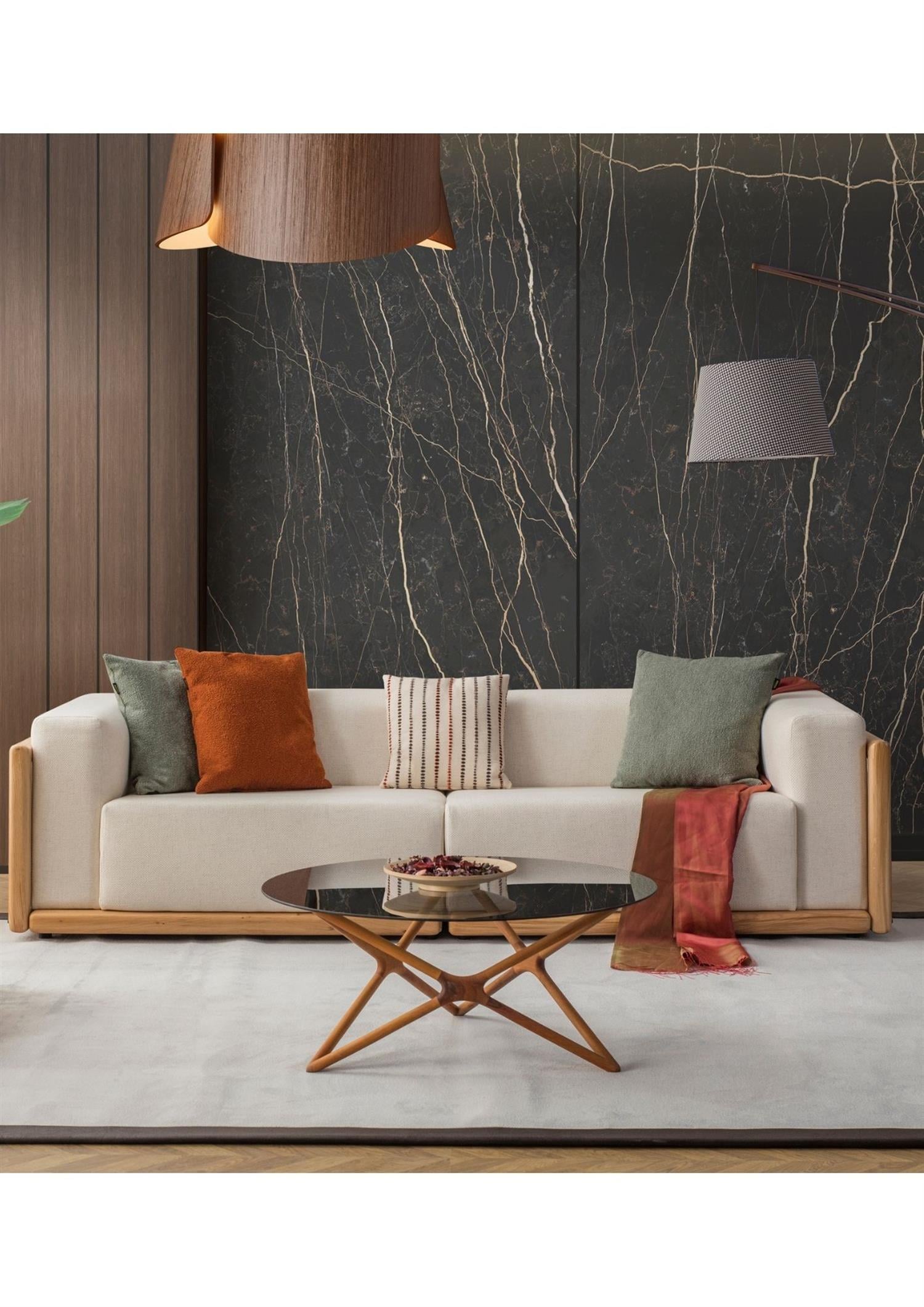 Perla Üçlü Koltuk