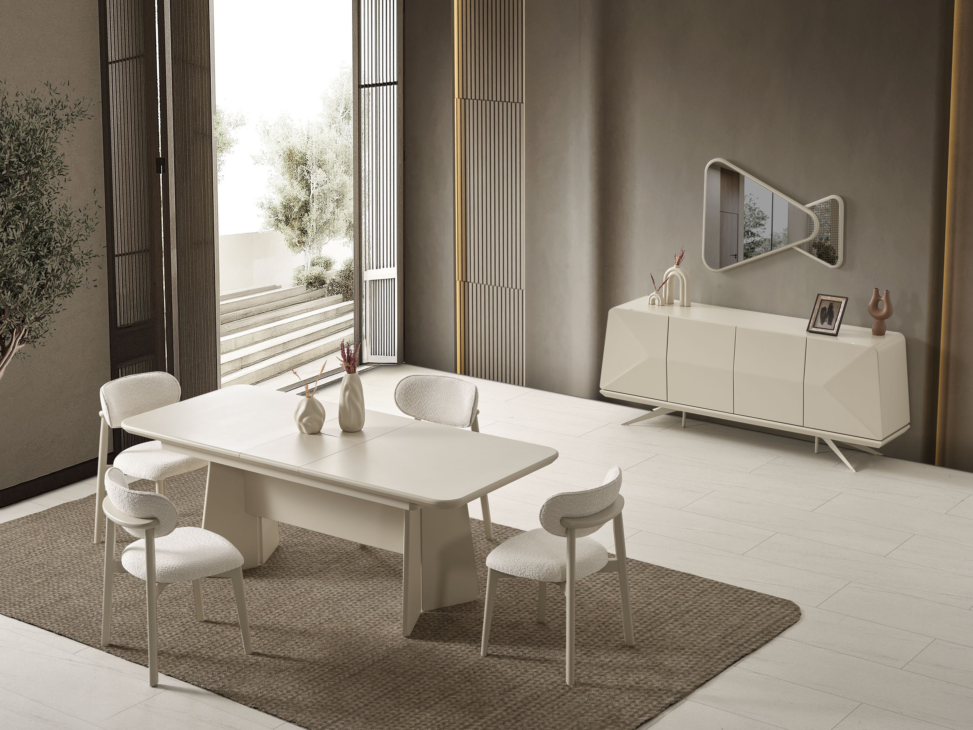 Vakko Yemek Odası Takımı (%100 MDF)