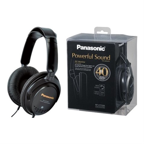 Panasonic RP-HTF295E-K Kulak Üstü Kapalı TV Kulaklık