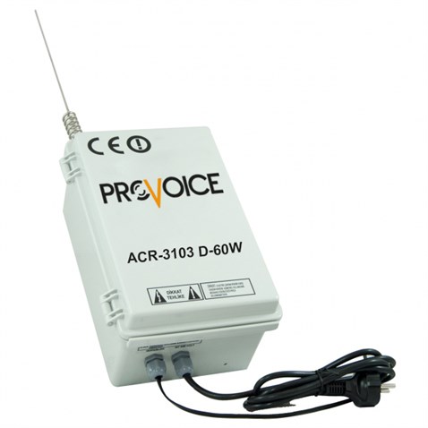 Provoice ACR-3103 D 60 Watt Dual Band Dış Ortam Ezan/Anons Alıcı Ünitesi