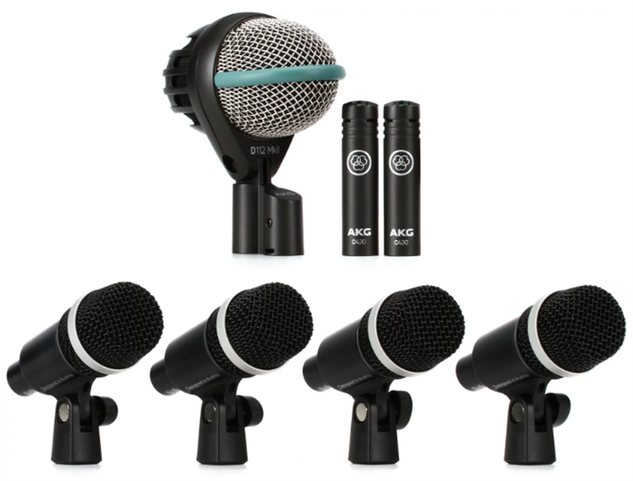 Akg Drum Set Concert 1 Profesyonel Davul Mikrofon Seti