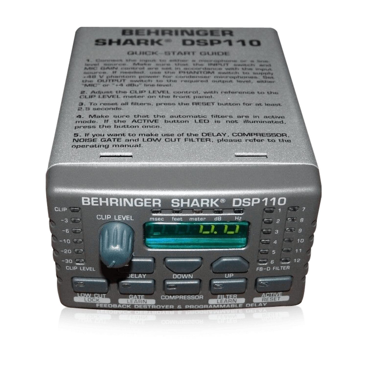 Behringer DSP110 SHARK Feedback Önleyici Fiyatı ve Özellikleri | Medu ...