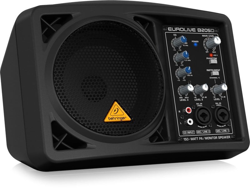 BEHRINGER EUROLIVE B205D ① Behringer B205D Fiyatı, Aktif Monitör Çeşitleri ®MeduMuzikMarket'te