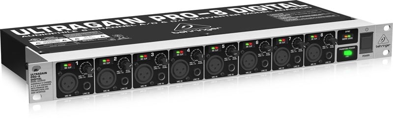 Behringer Pro 8 ADA8000 8 Kanal Mikrofon Preanfisi Fiyatı ve