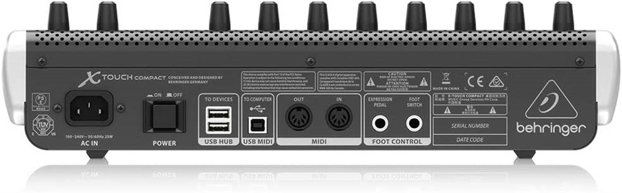 Behringer X-TOUCH COMPACT Daw Kontrol Modülü Fiyatı ve Özellikleri
