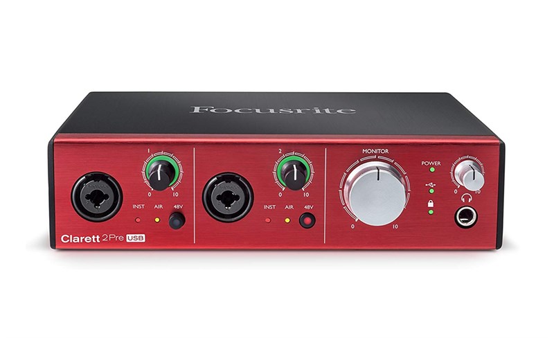 Focusrite Clarett 2 Pre USB-C Thunderbolt Ses Kartı Fiyatı ve