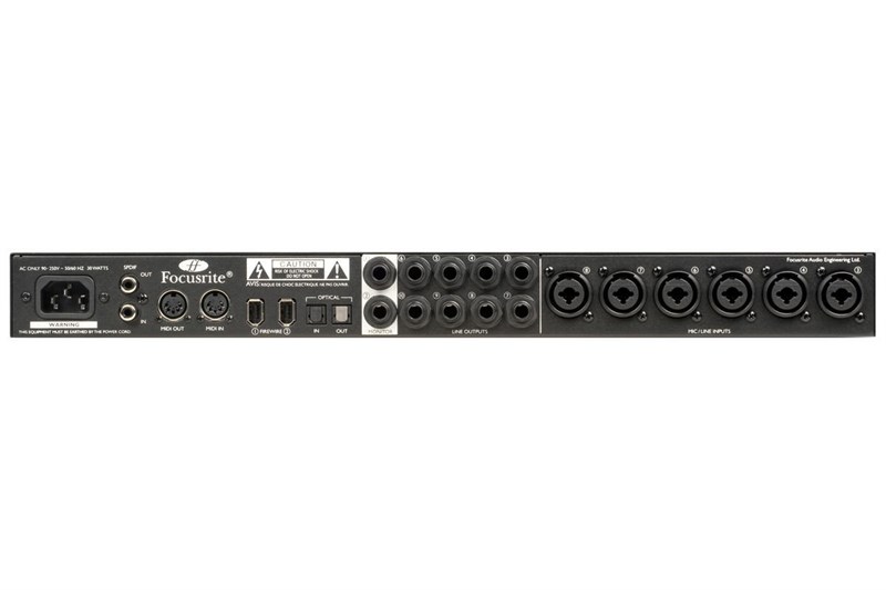 Focusrite Saffire PRO 40 Firewire 20 Giriş 20 Çıkış 8 Kanal Ses
