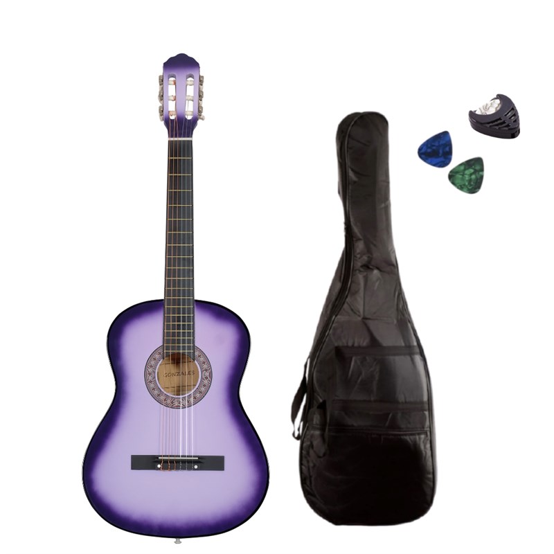 Gonzales M851 Tam Boy Mor Klasik Gitar Fiyatı ve  Özellikleri®MeduMuzikMarket.com'da