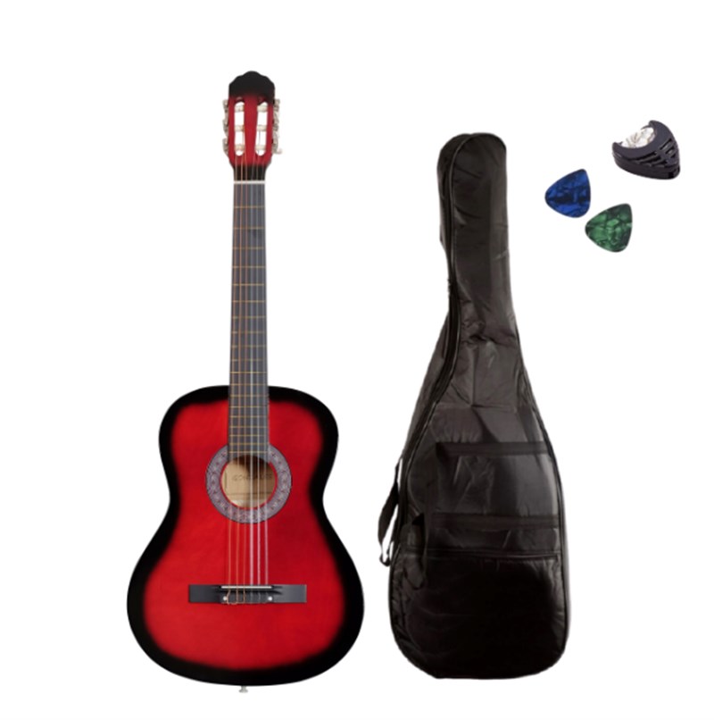 Gonzales M851 4/4 Kırmızı Klasik Gitar (Tam Boy) Özellikleri ve  Fiyatı®MeduMuzikMarket.com'da