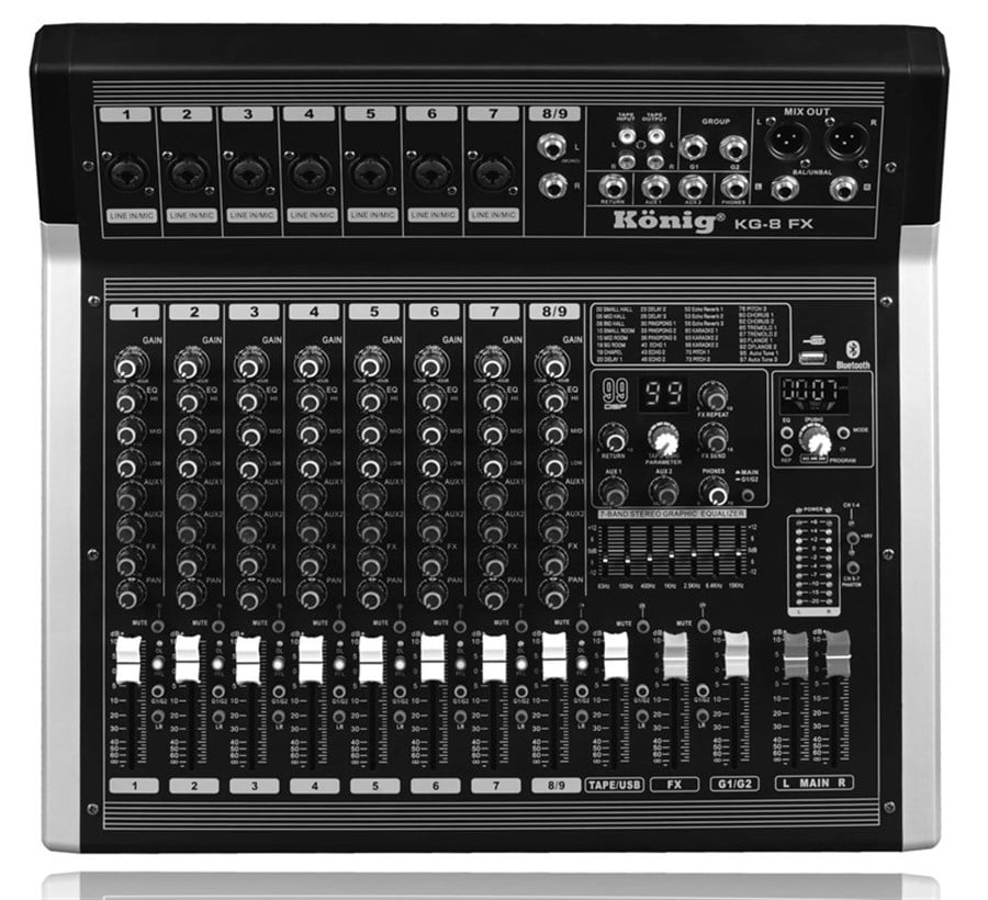König KG-8 FX DIAMOND Deck Mikser Fiyatı ve Özellikleri