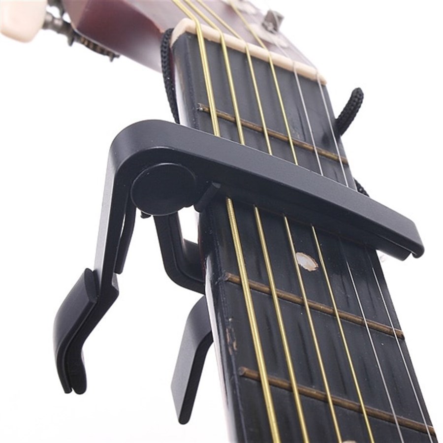 Provoice CP-9 Gitar Saz Kapo Kelepçesi Siyah Capo Fiyatı  ®MeduMuzikMarket.com'da
