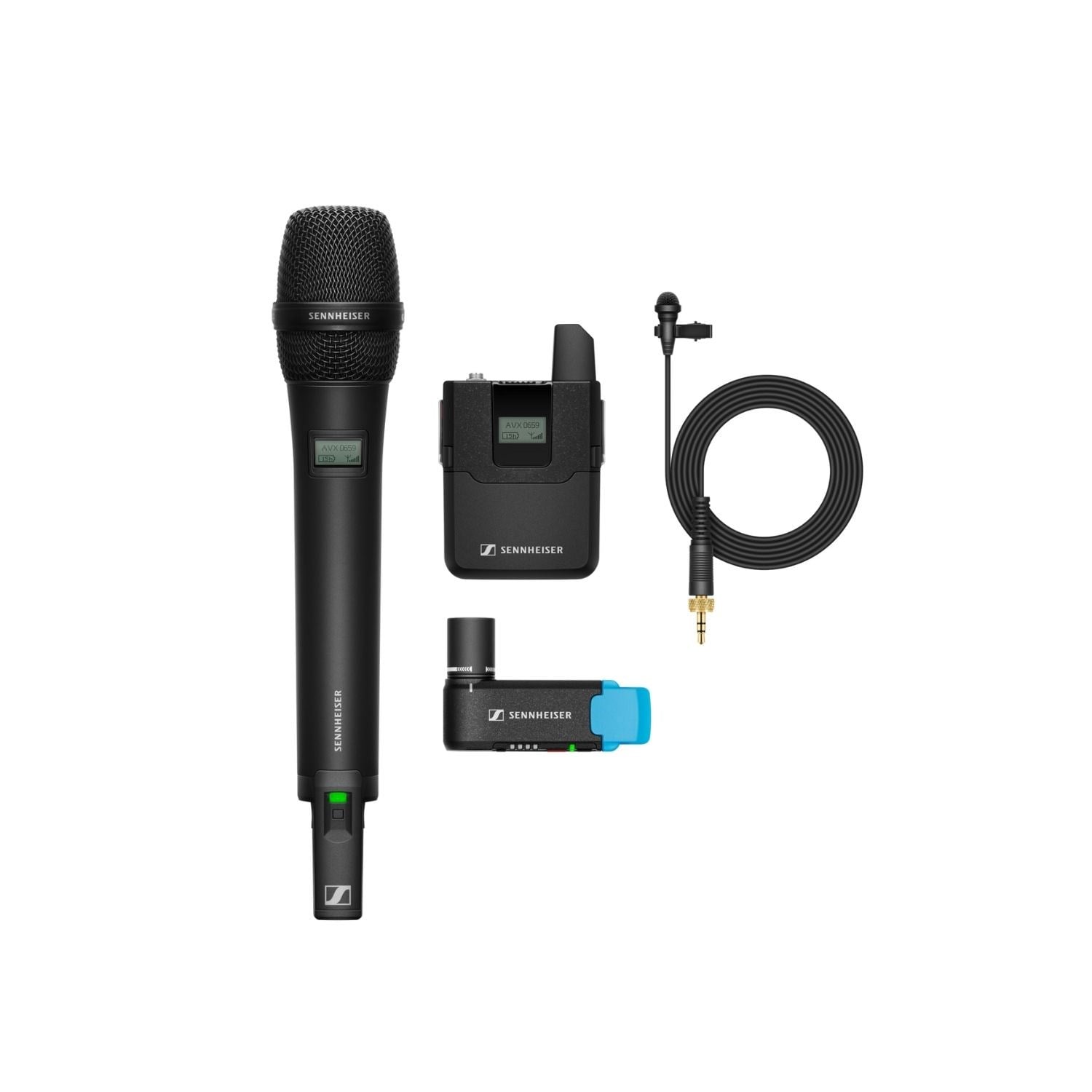 Sennheiser AVX ME2 / 835 SET-3 Dijital Kablosuz Yaka ve El