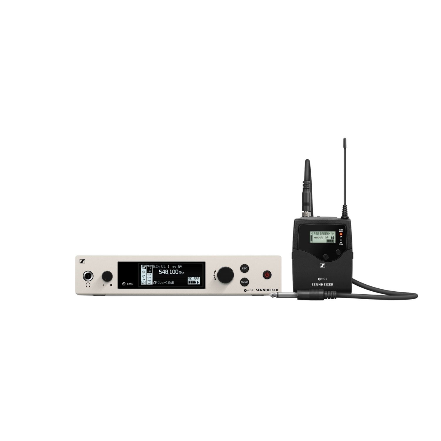 Sennheiser ew 500 G4 ワイヤレスシステム Sennheiser EW 500 G4-CI1-BW Kablosuz Enstrüman Sistemi | Medu