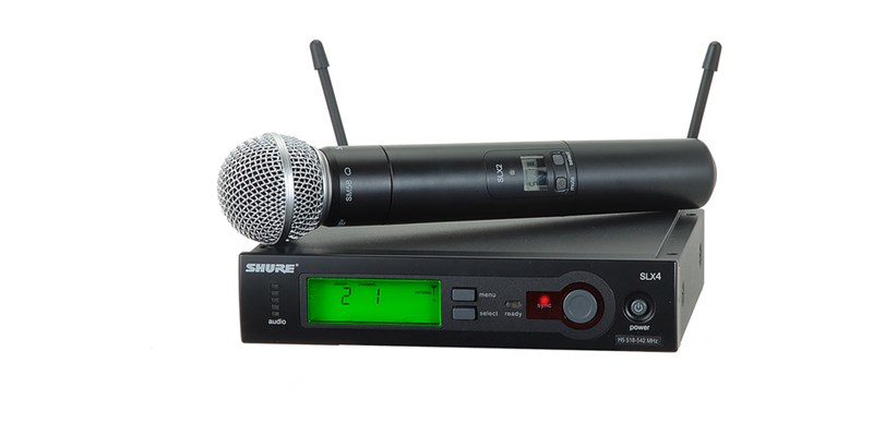 Shure SLX24E/SM58 Telsiz Mikrofon Fiyatı ve Özellikleri |  MeduMuzikMarket.com'da