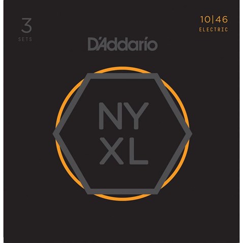 D'Addario NYXL1046-3P Elektro Gitar Teli Nickel Wound 3'lü Set