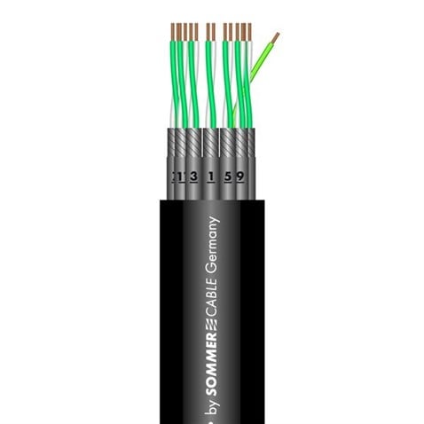 Sommer Mistral-16 Multicore 16x2x0 22 mm Audio Kablo Sommer Mistral-16 Multicore 16x2x0 22 mm Audio Kablo