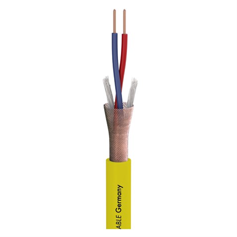 Sommer Stage 22 HF SR 100 Metre Sarı 2x0 22mm Mikrofon Kablosu Sommer Stage 22 HF SR 100 Metre Sarı 2x0 22mm Mikrofon Kablosu