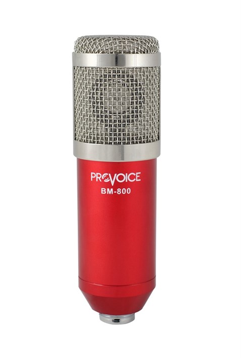 Provoice Audio BM-800 Studyo Kırmızı Ses Kayıt Baslangıc Paketi