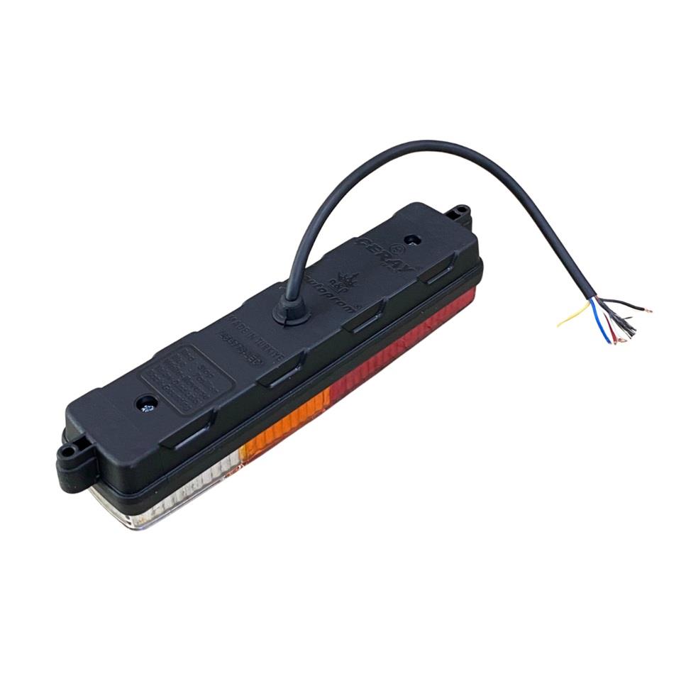 12V-110V STOP LAMBASI (LEDLI) (4 FONKSİYONLU) (223*56*50 MM) KOMATSU FORKLİFT