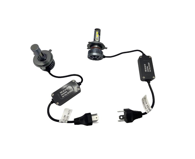 T.M.T 12V H4 CSP LED XENON FAR AMPUL SETİ 6500K 8000 LÜMEN CANBUS