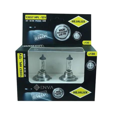 HEJALUX 12V H7 AMPUL 55W %130 FAZLA IŞIK (2 AD)
