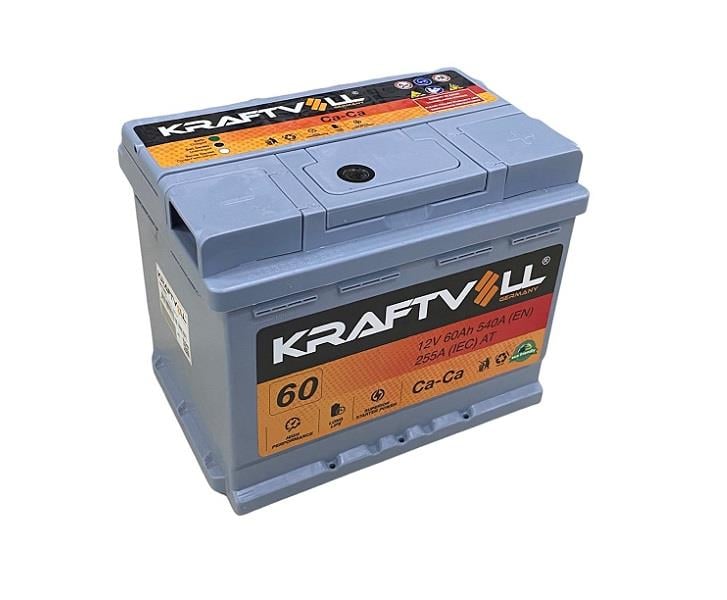 KRAFTVOLL 12V 60 AH AKÜ  540 A (EN) (242*175*190)