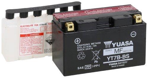 YUASA 12V 6.5 AH MOTOSİKLET AKÜSÜ 85 A (EN) (150*65*93) (YT7B-BS)