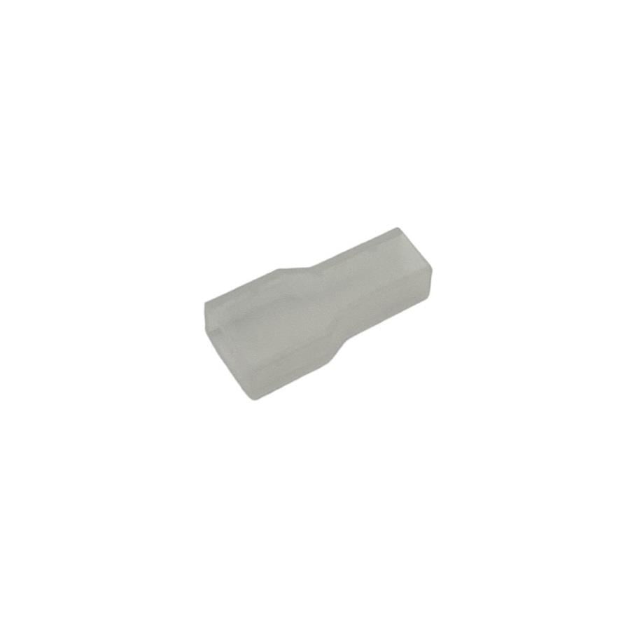 FİŞ KILIFI PVC STANDART 6.3 MM (BEYAZ)
