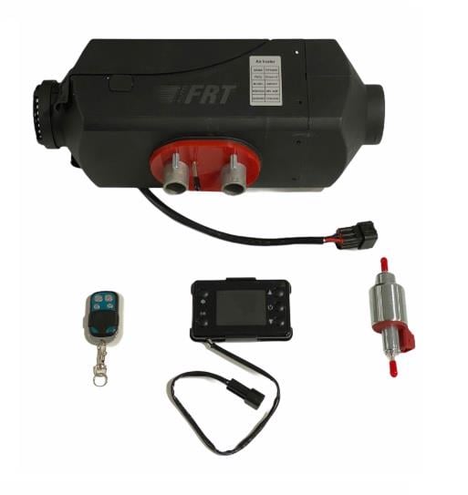 24V KOMPLE KABİN ISITICISI D2 TİPİ 40 W (1 KW-2 KW) (WEBASTO) (KUMANDALI) (KOLAY MONTAJ)