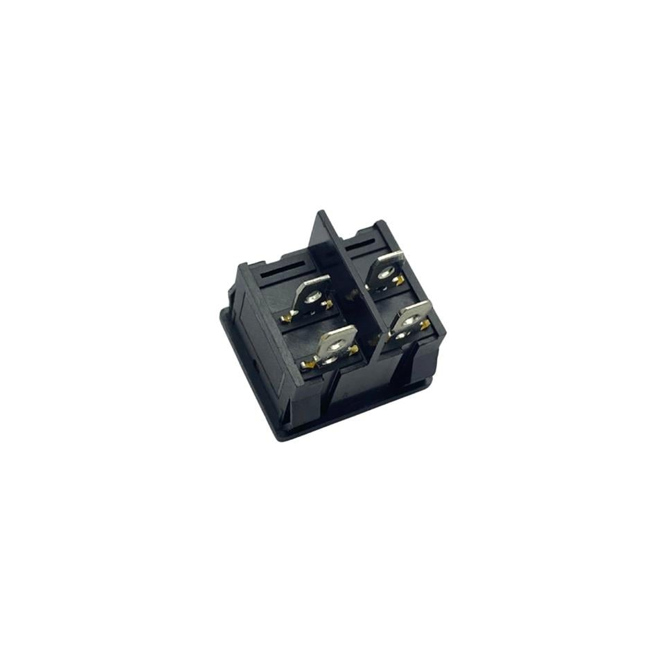 TUŞLU ANAHTAR IŞIKLI KARE (ORTA BOY) (4 FİŞ) (ON/OFF) (16A 250V / 20A 125V AC)